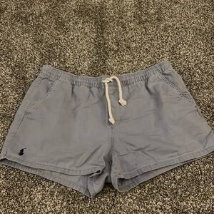 Polo Ralph Lauren, size M, drawstring shorts, slate blue.